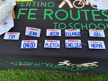 License Plates by Saratoga Bike Club