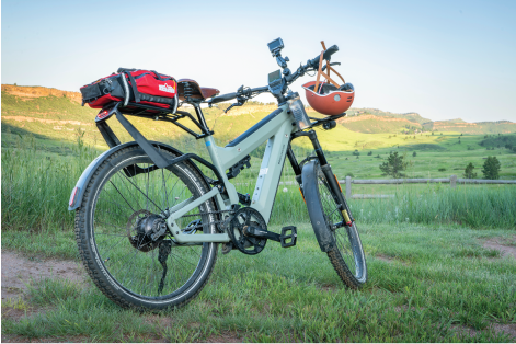 Stock photo of Class 3 e-bike