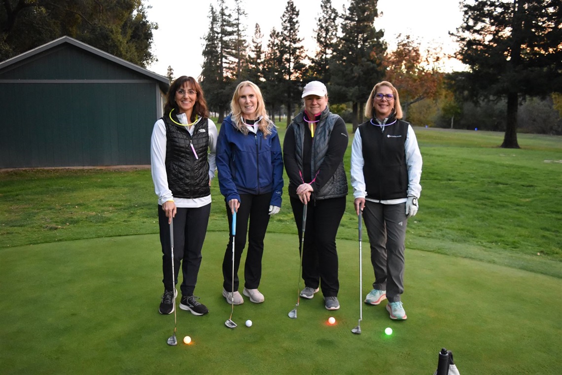 Glow Night Golf Participants
