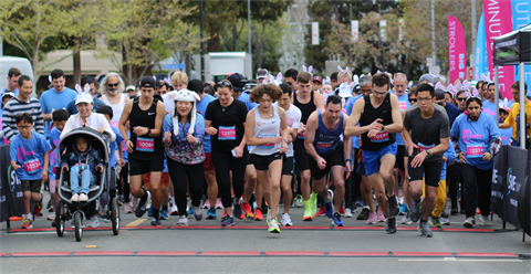 Runners at the starting line