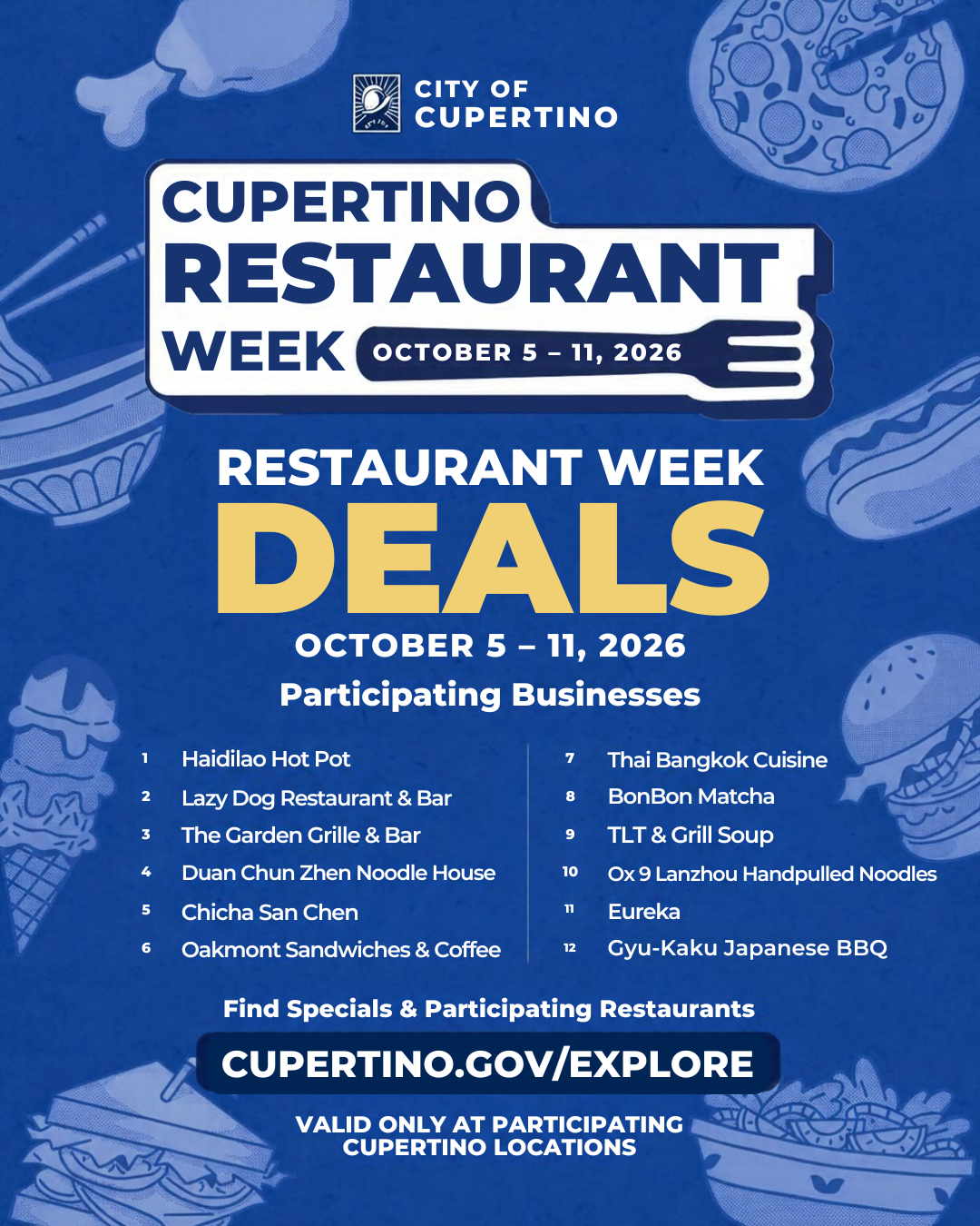 Restaurant Week 2026 Promo v2 - Social Media.png